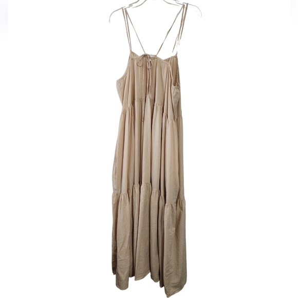 THE BILLOW TIERED MAXI DRESS SZ XL - Picture 4 of 9